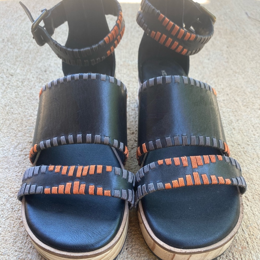 Black Platform Sandals